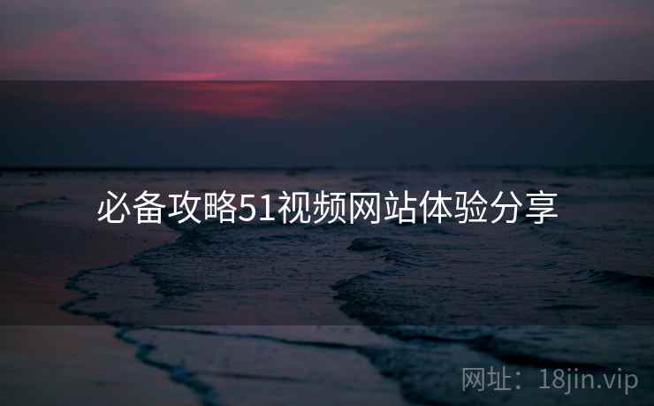 必备攻略51视频网站体验分享