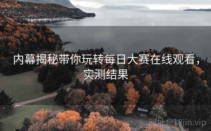 内幕揭秘带你玩转每日大赛在线观看，实测结果