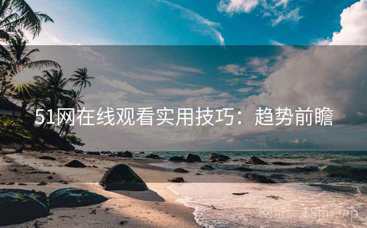 51网在线观看实用技巧：趋势前瞻